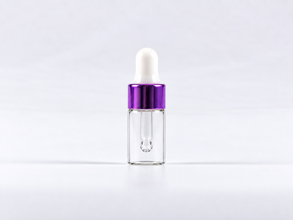 Pipettenflasche 3 ml - metallic